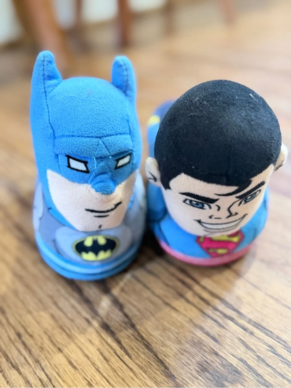 Batman Plush Kid's Slippers - Blue